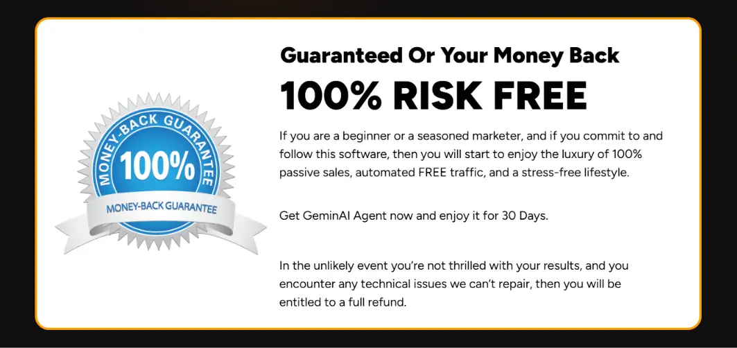 Money Back Guarantee