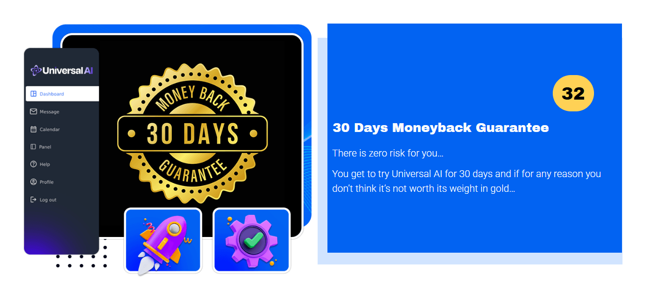 Money Back Guarantee