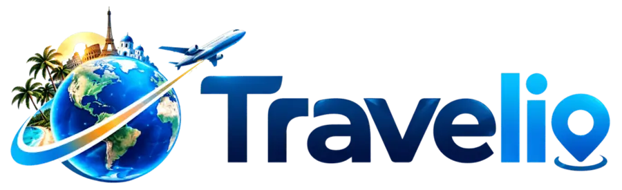 Travelio AI travel website builder logo